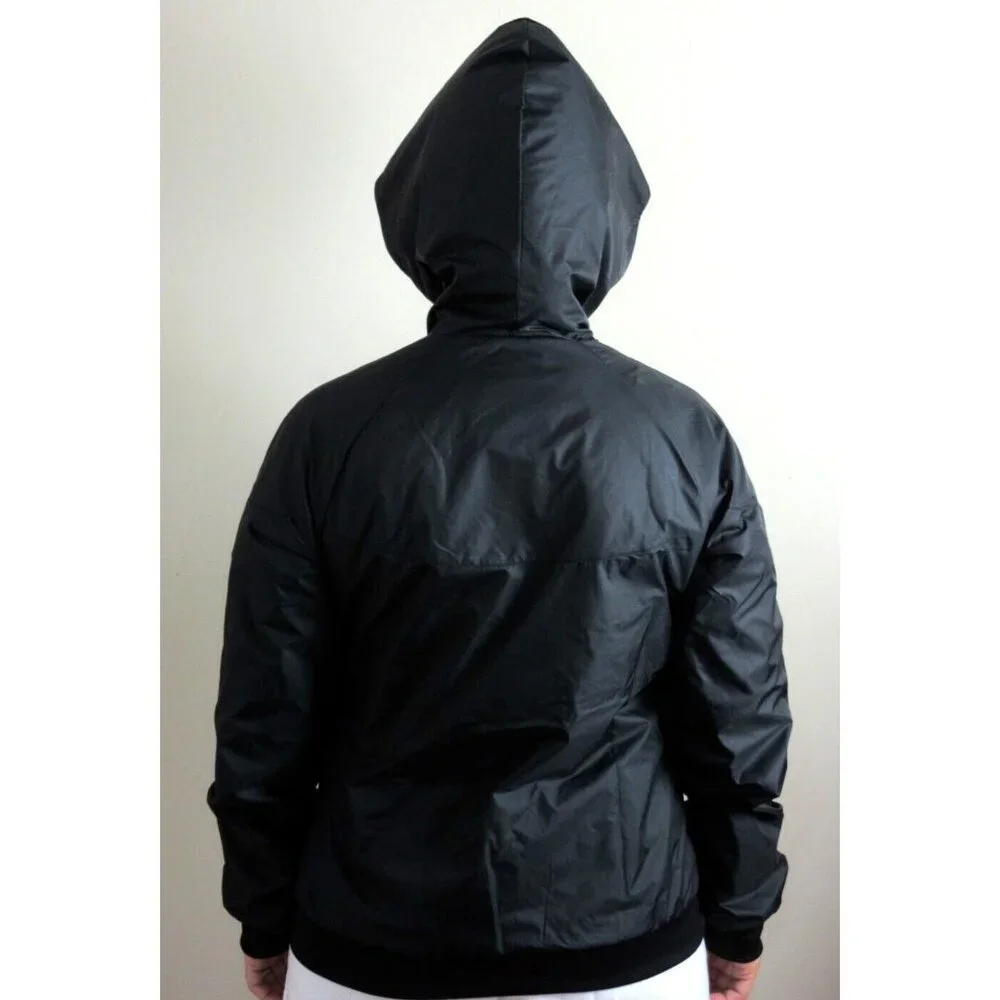 Nike Sportswear Women's Windrunner Full Zip Hooded Jacket Black Size Small NWT - Picture 5 of 7